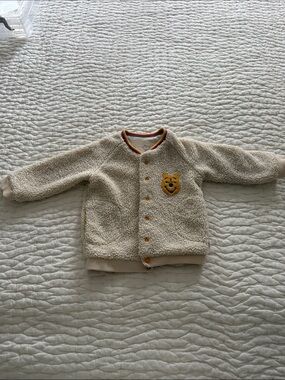 Marks & Spencer Cream Winnie The Pooh Sherpa Jacket